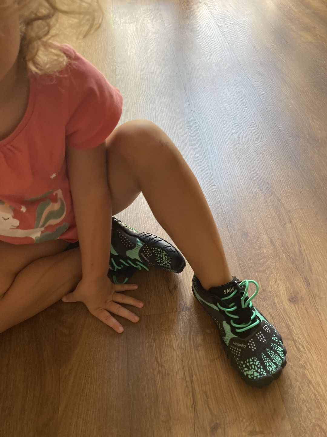 Customer photo review of Niños Barefoot Chaser Fast Ⅰ
