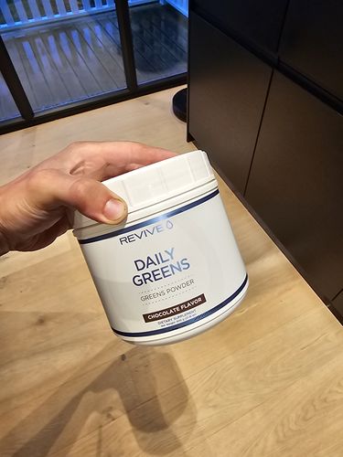 Customer photo review of Daily Greens Powder