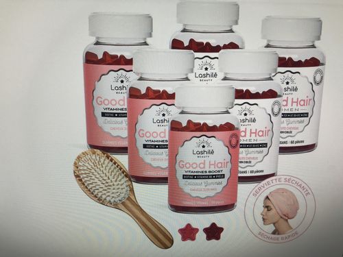 Customer photo review of Pack Hair et Hair Women anti-chute - 3 mois