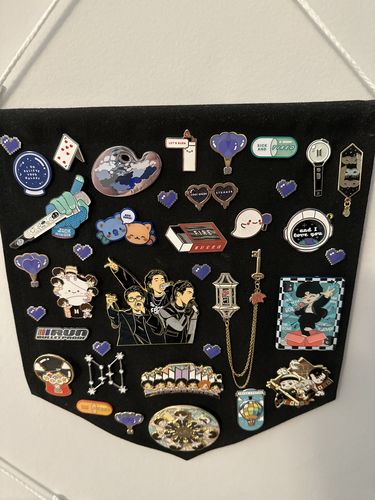 Customer photo review of The Astronaut Pins