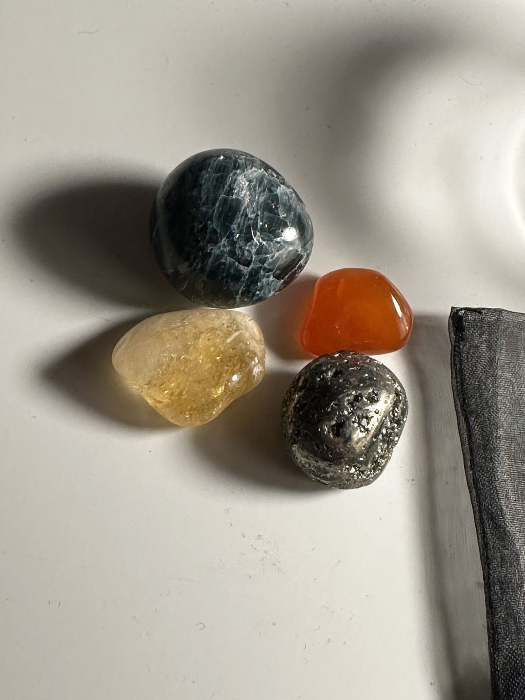 Customer photo review of Citrine - Tumblestone