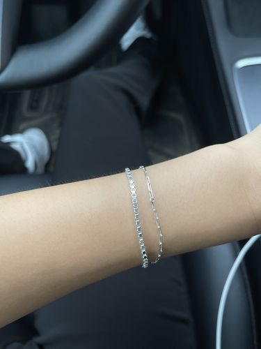Customer photo review of Permanent Jewelry appointment