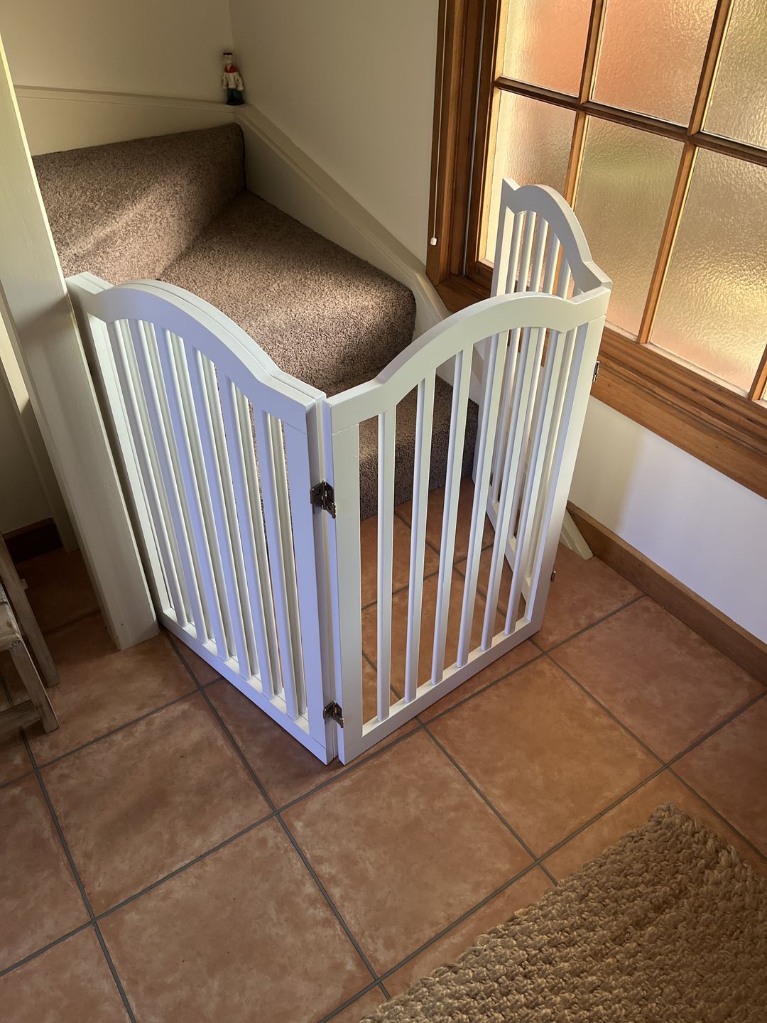 Customer photo review of PaWz Wooden Pet Gate Door
