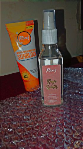 Customer photo review of Rose Water - 100ml