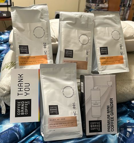 Customer photo review of Rich Caramel Hot Cocoa -HC002