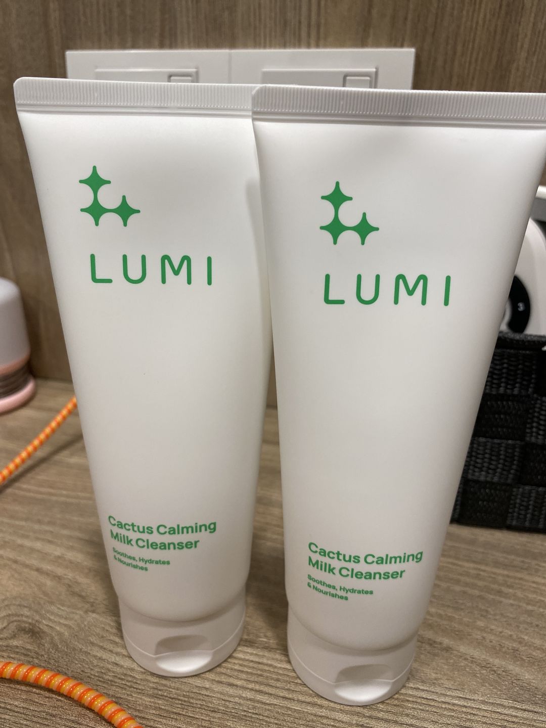Customer photo review of Cactus Calming Milk Cleanser