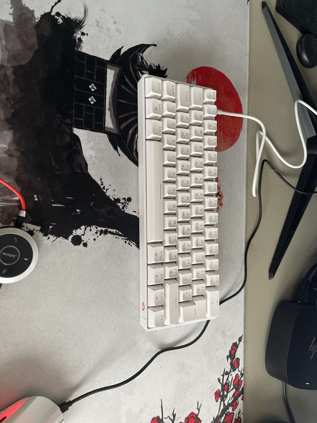 Customer photo review of 60% RGB Mechanical Gaming Keyboard - Wired