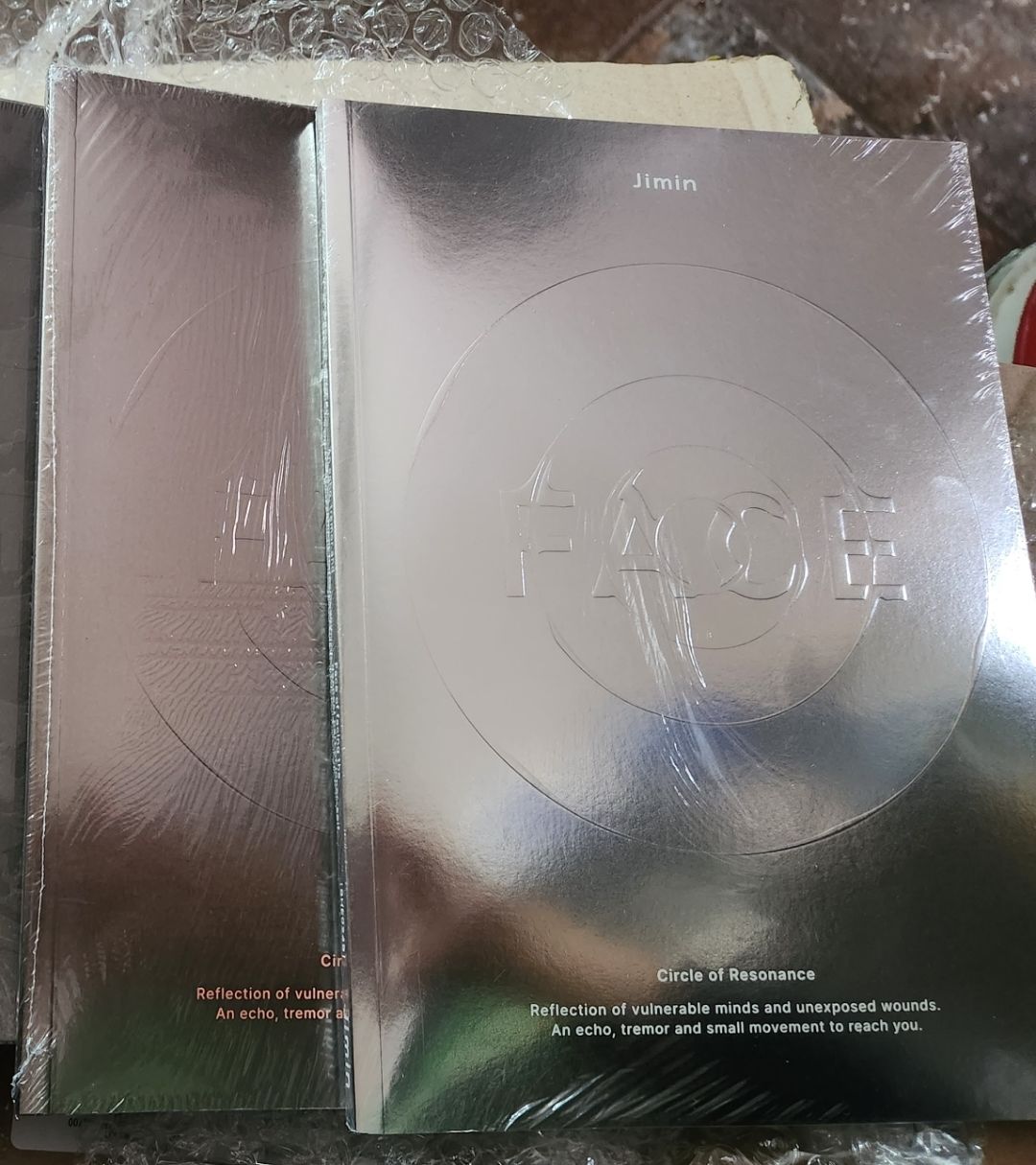 Customer photo review of BTS JIMIN - FACE 1ST SOLO ALBUM NO P.O.B VER.