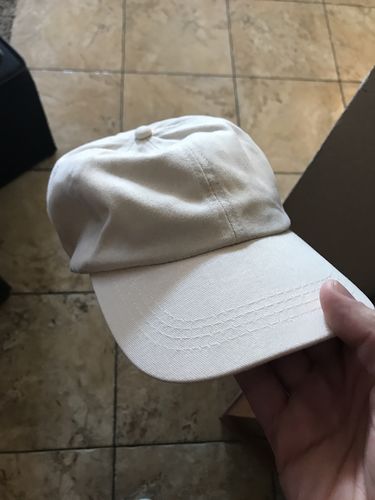 Customer photo review of Big Cream Dad Hat