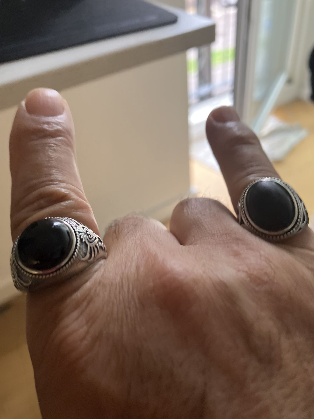 Customer photo review of MONARCH. - 925 SILVER.