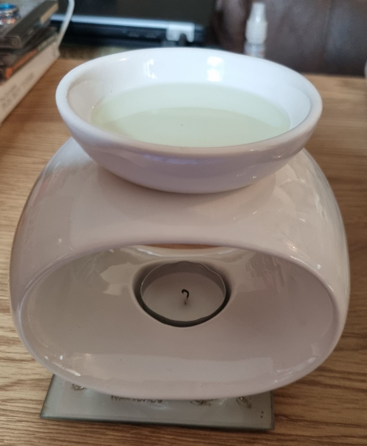 Customer photo review of Rome Ceramic Wax Burner