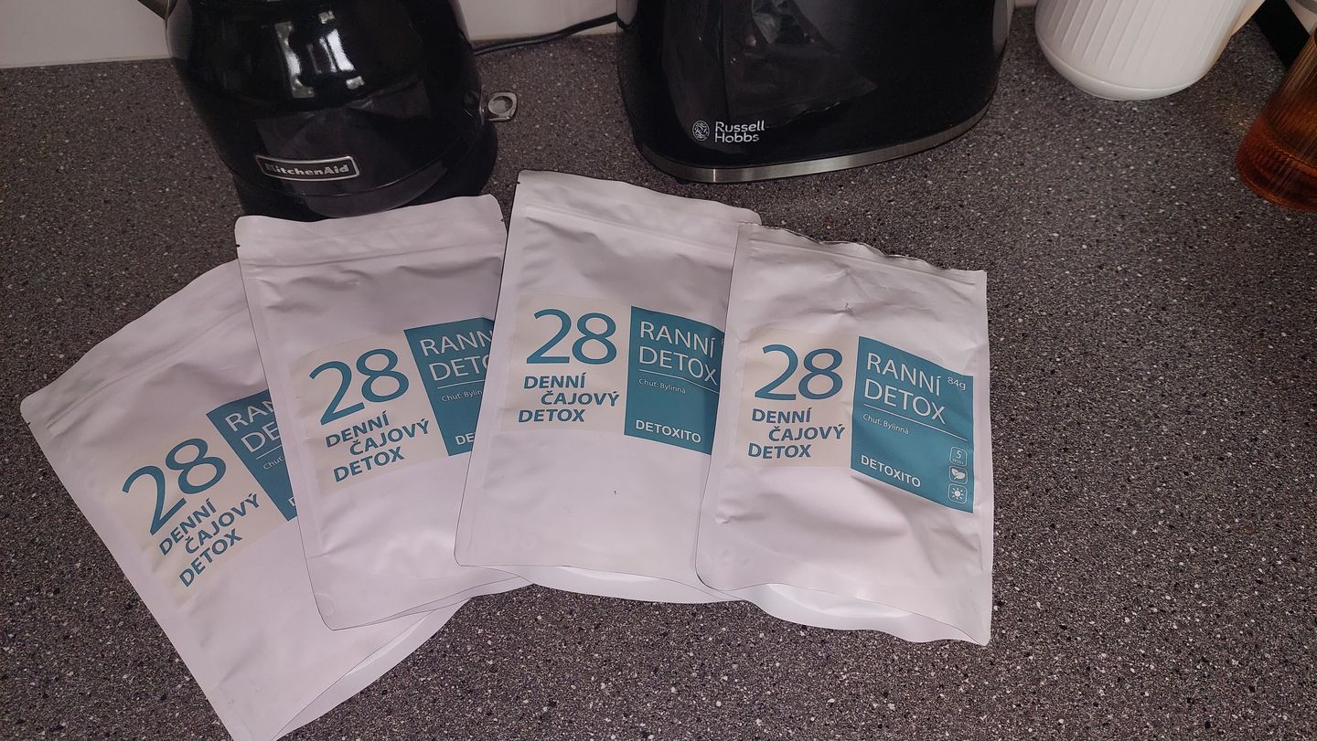 Customer photo review of Ranní Detoxikační čaj (28 denní)