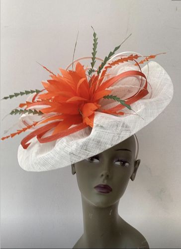 Customer photo review of Machine Made Stiff Sinamay 90cm x 1m - FS002