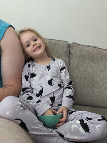 Customer photo review of Classic Thermal Pajama - CATS