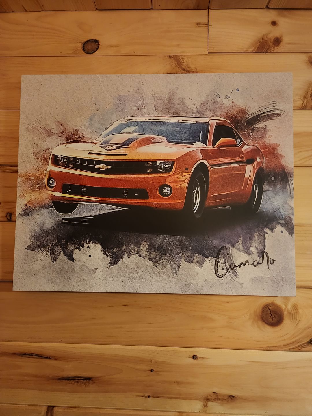 Customer photo review of Personalized Car photo Painting