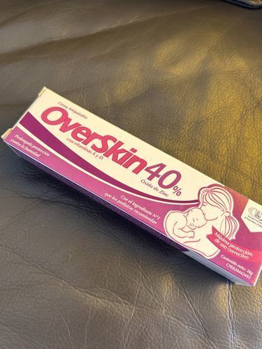 Customer photo review of Overskin Crema Antipañalitis 40% 50g <br>(Caja de 12 unidades)