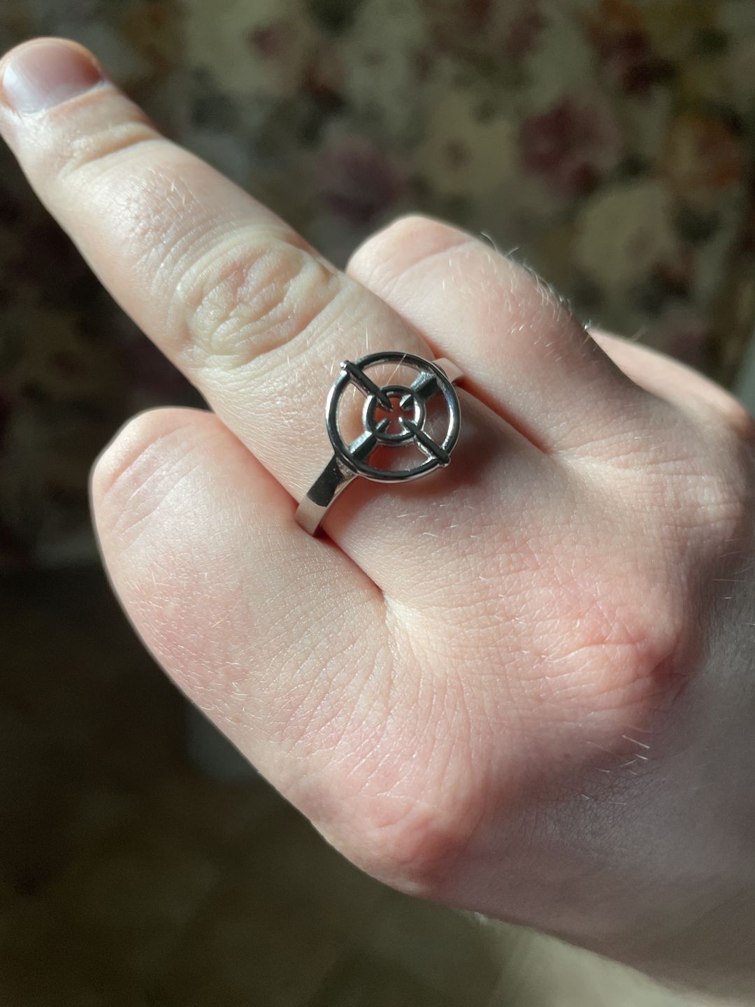 Customer photo review of CROSSHAIR RING