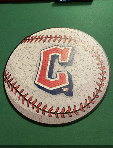 Customer photo review of Cleveland Guardians® - Official Wooden Puzzle