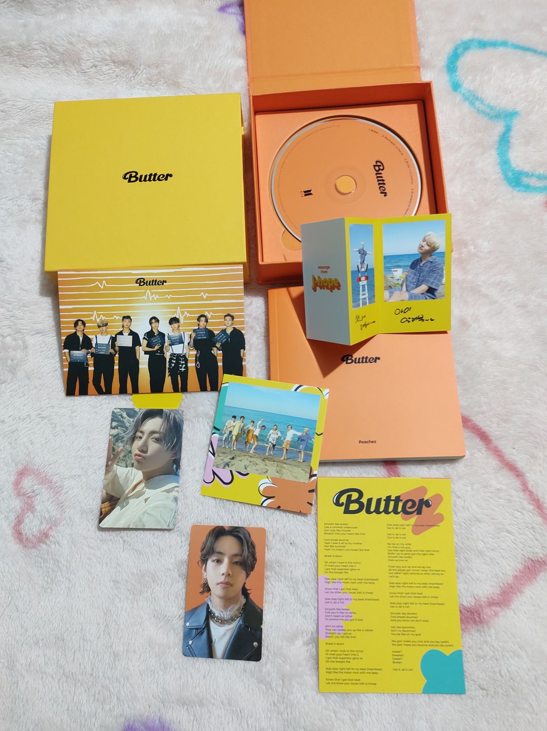 Customer photo review of BTS - SINGLE ALBUM [BUTTER]