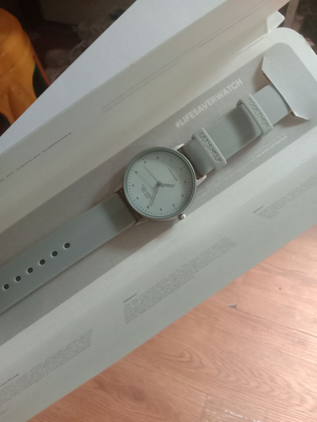 Customer photo review of Life Saver Watch 4.0 – Black