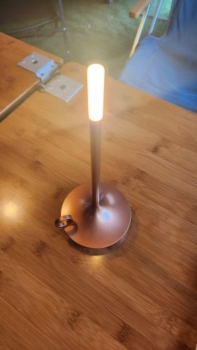 Customer photo review of The Clara Table Lamp