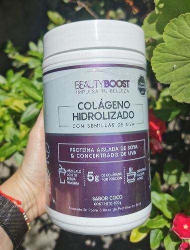 Customer photo review of COLÁGENO HIDROLIZADO CON VITAMINA C, D3, BIOTINA Y SEMILLAS DE UVA