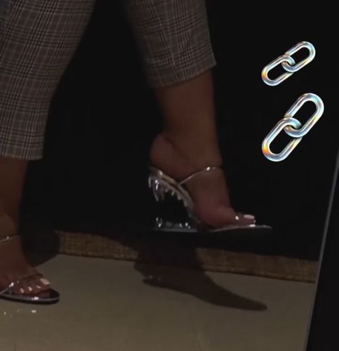 Customer photo review of Tiger Teeth High Heels