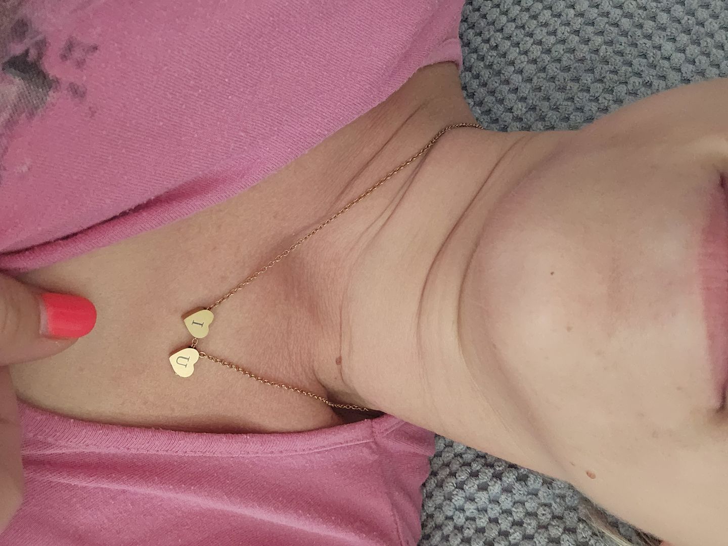 Customer photo review of Ogrlica: Little Heart