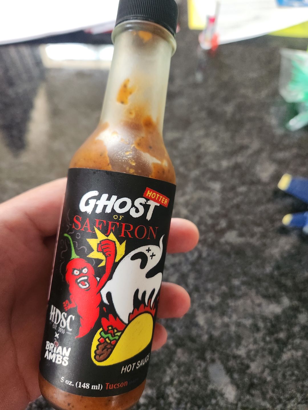 Customer photo review of Hotter Ghost of Saffron