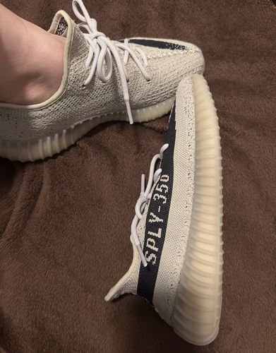 Customer photo review of Adidas Yeezy Boost 350 V2 'Slate'