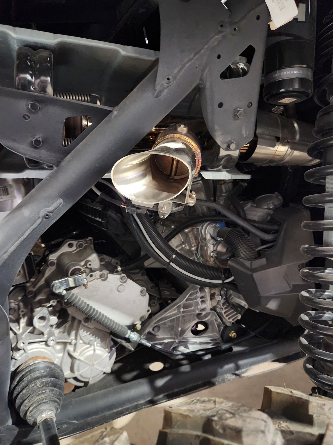 Customer photo review of RPM-SxS Can-Am X3 E-Valve 2.5" Electronic Dump Valve Exhaust / Mid pipe