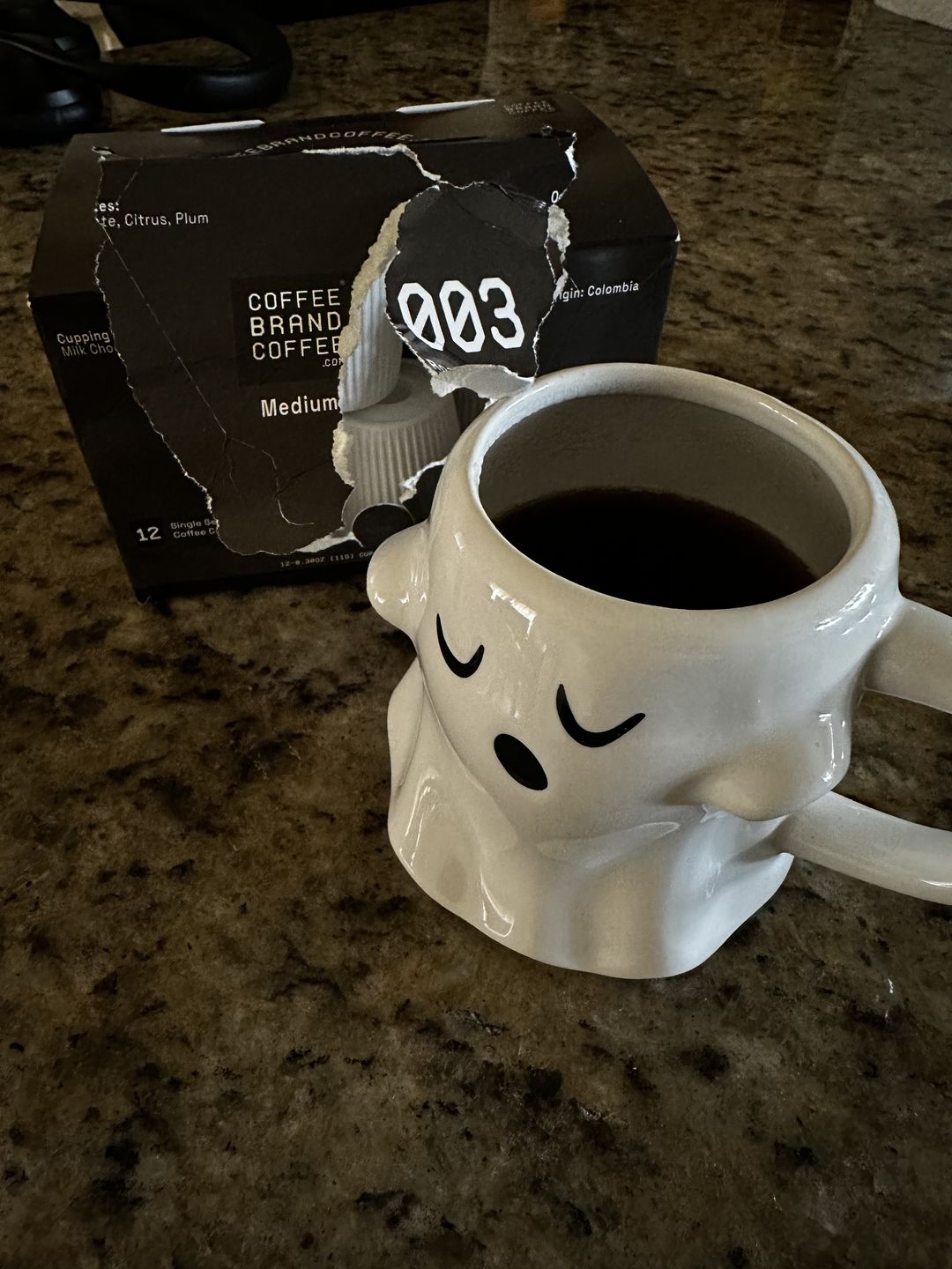 Customer photo review of Premium Medium Roast Kcups