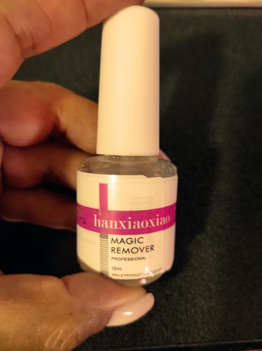 Customer photo review of Magic Removedor Gel y Acrílico 18 ml