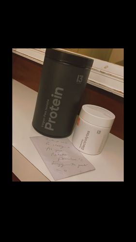 Customer photo review of 100% Plant Protein