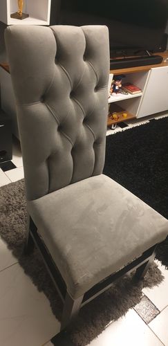 Customer photo review of كرسي سفرة خشب زان 45×45سم - EGA60