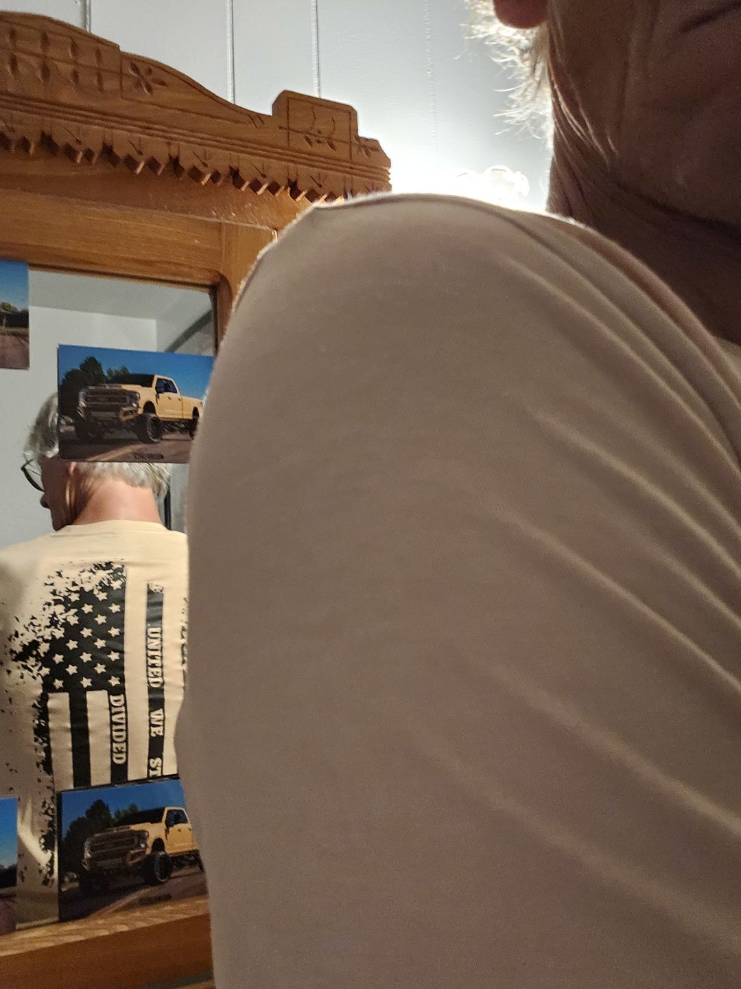 Customer photo review of United We Stand Tee