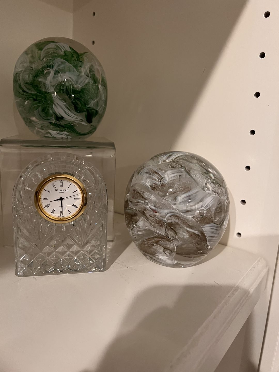 Customer photo review of Cotton Candy Orb with Infused Cremation Ashes
