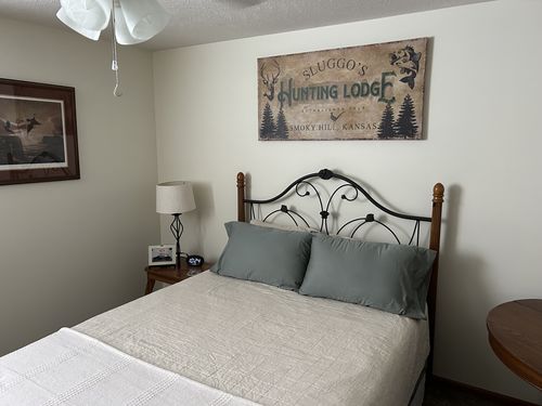 Customer photo review of Fishing And Hunting Sign