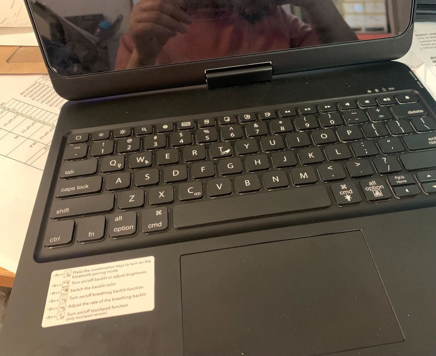 Customer photo review of TypeMate Pro
