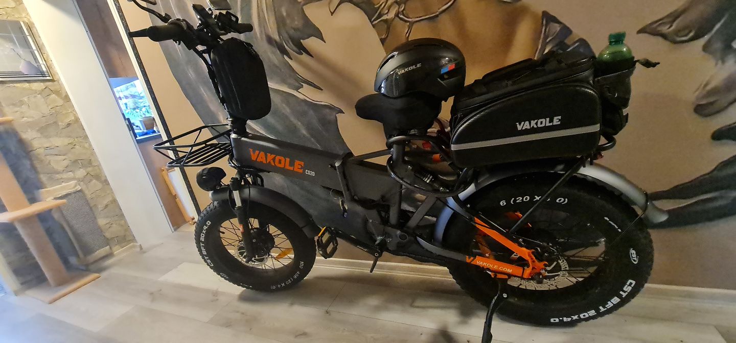 Customer photo review of VAKOLE Bike Lock Steel Five-digit Code Anti-theft 1.72CM Bold Cable Password Lock