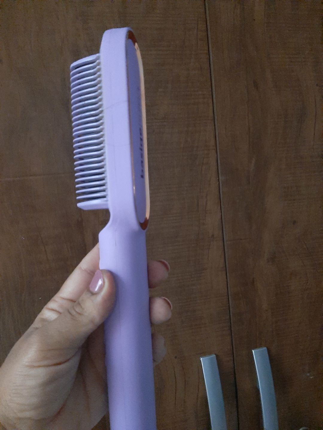 Customer photo review of SLEEK PLUS | Escova Alisadora + Clip Finalizador