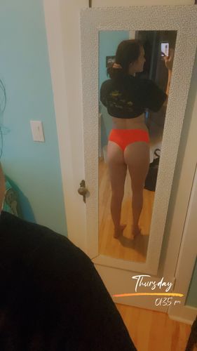 Customer photo review of 'Empower' Mid Rise Cheeky Bikini Bottom