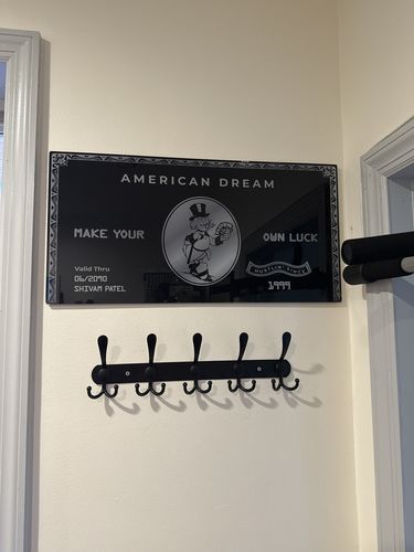 Customer photo review of Scrooge Card