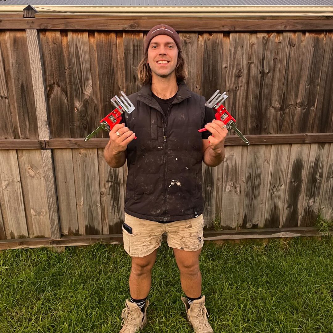 Customer photo review of EZY Jack and Jill clamps