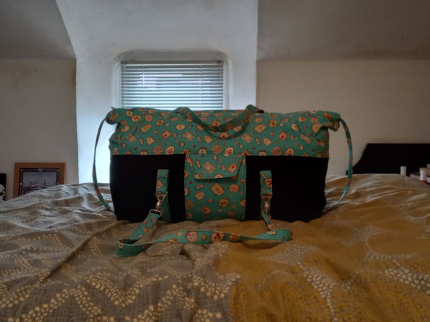 Customer photo review of Plain Faux Suede Fabric