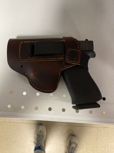 Customer photo review of Farmman Leather holster