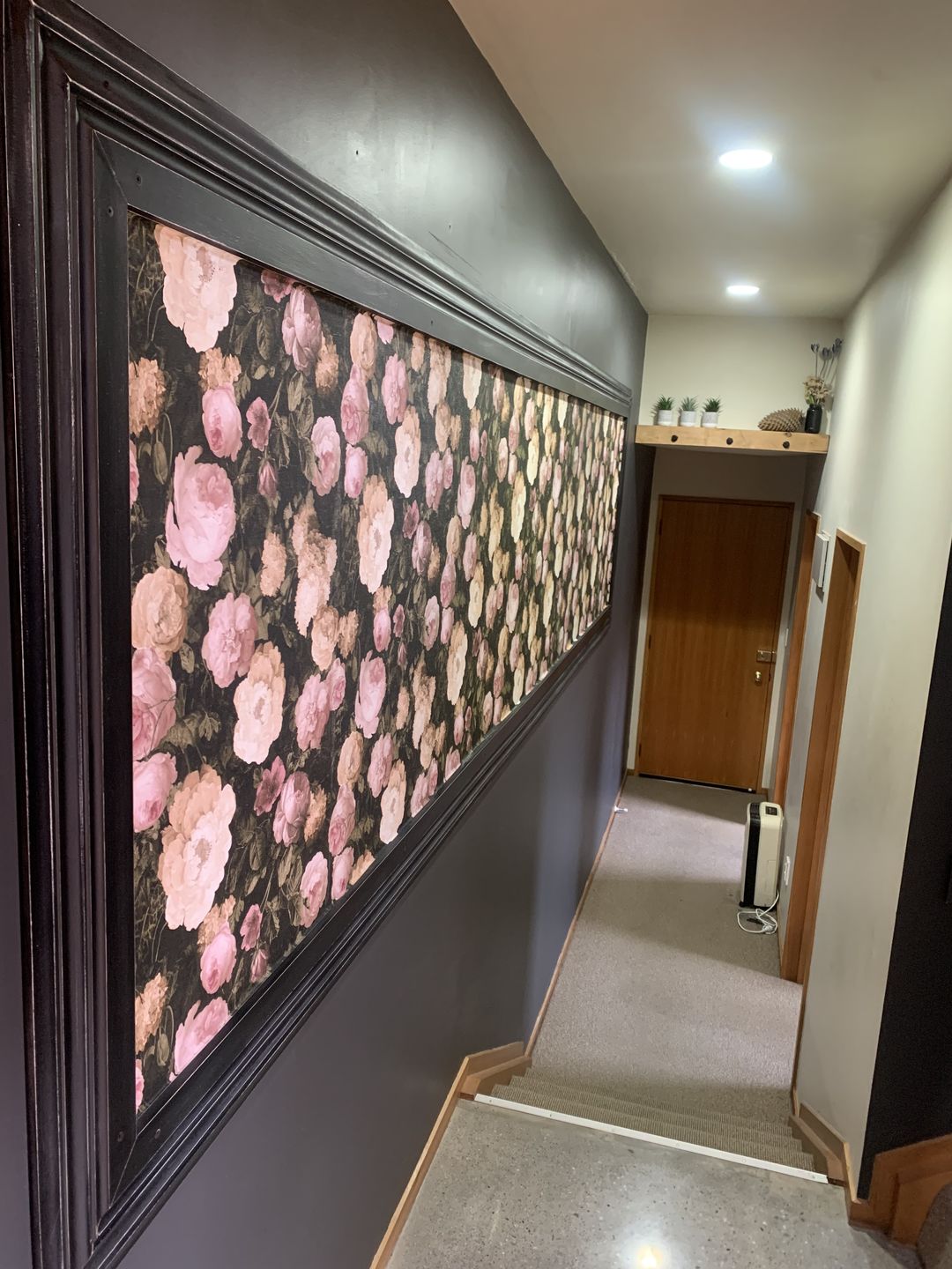 Customer photo review of Bouquet Floral Wallpaper - 5 Colours