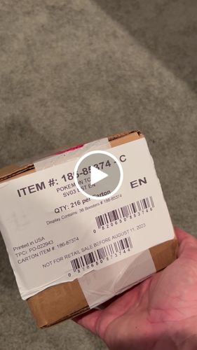 Customer video review of Pokémon TCG: Scarlet & Violet-Obsidian Flames Booster Display Box (36 Packs) (Presale)