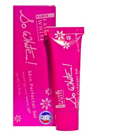 Customer photo review of Fair and White So White Skin Perfector Gel 30ml / 1 fl oz