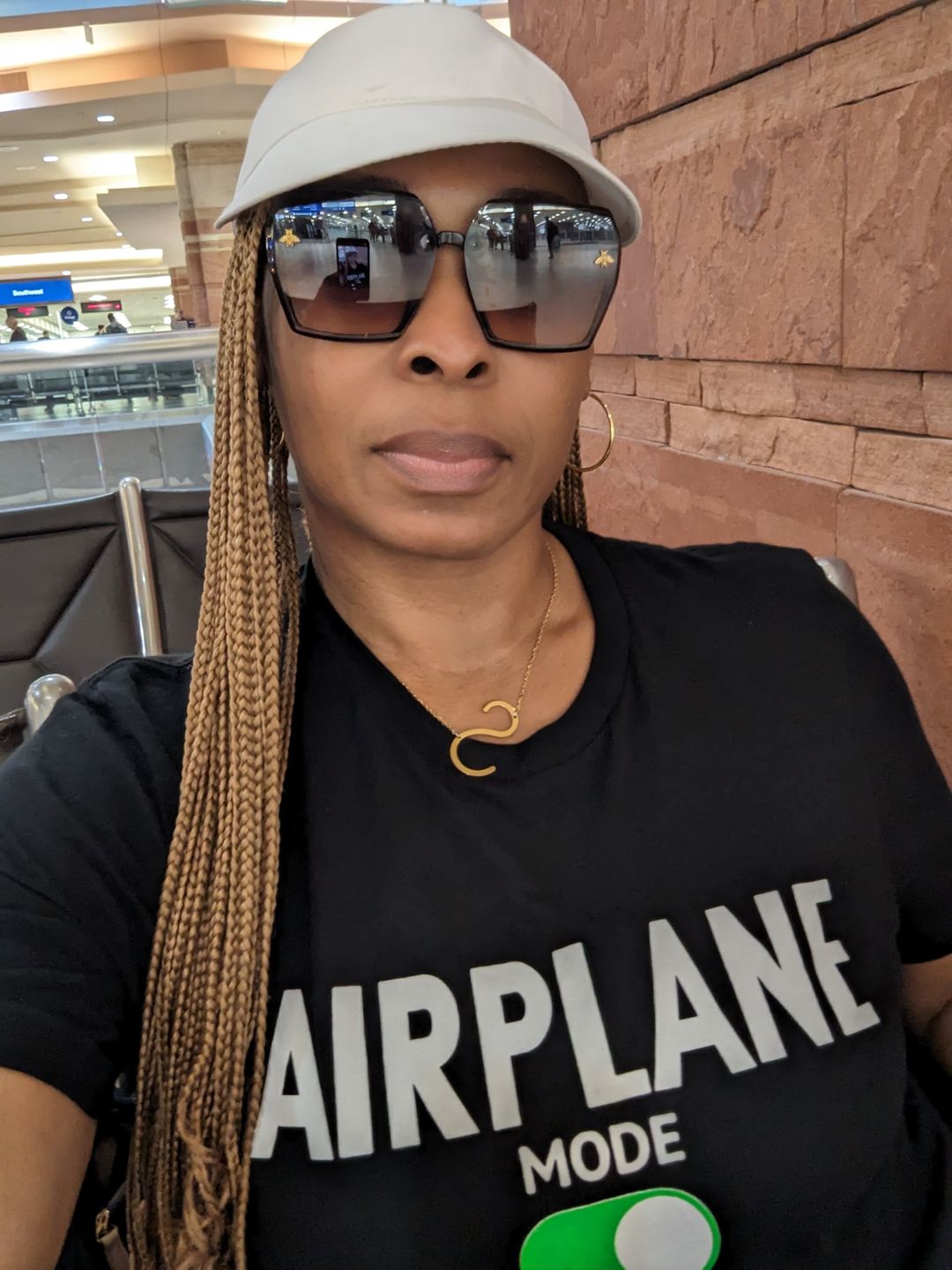 Customer photo review of Airplane Mode  T-shirt